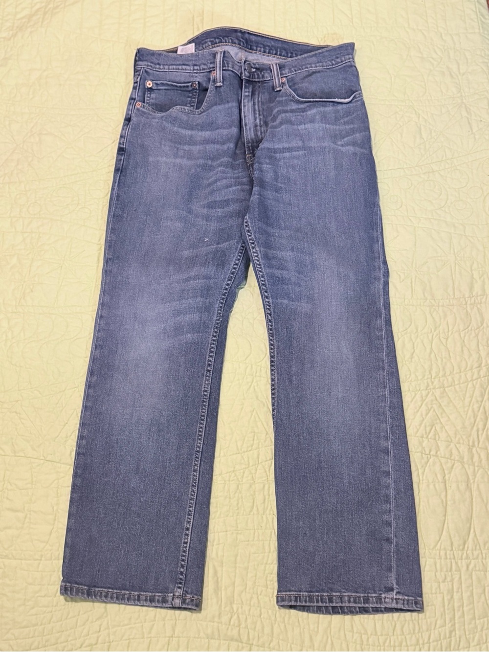 Levi's Men's Blue Relaxed Straight Jeans